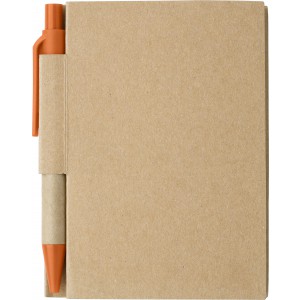 Paper notebook Cooper, orange