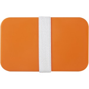 MIYO double layer lunch box, Orange, Orange, White (Plastic kitchen equipments)