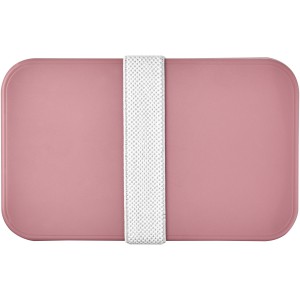 MIYO Renew double layer lunch box, Pink, Ivory white (Plastic kitchen equipments)