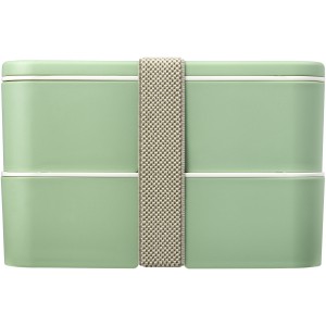 MIYO Renew double layer lunch box, Seaglass green, Seaglass  (Plastic kitchen equipments)