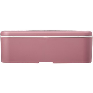 MIYO Renew single layer lunch box, Pink, White (Plastic kitchen equipments)