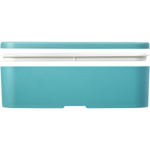 MIYO Renew single layer lunch box, Reef blue, Blue (Plastic kitchen equipments)