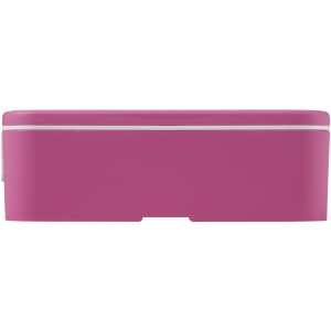 MIYO single layer lunch box, Magenta, White (Plastic kitchen equipments)