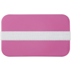 MIYO single layer lunch box, Magenta, White (Plastic kitchen equipments)