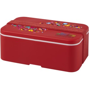 MIYO single layer lunch box, Red, Red (Plastic kitchen equipments)