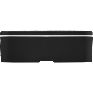 MIYO single layer lunch box, Solid black, Solid black (Plastic kitchen equipments)