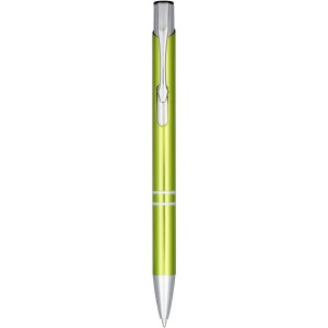 Moneta anodized aluminium click ballpoint pen- Black Ink, Gr (Metallic pen)