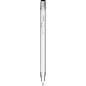 Moneta anodized aluminium click ballpoint pen- Black Ink, Gr (Metallic pen)