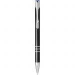 Moneta click ballpoint pen, Black, royal