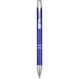 Moneta recycled aluminium ballpoint pen, Blue