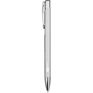 Moneta recycled aluminium ballpoint pen, Grey (Metallic pen)