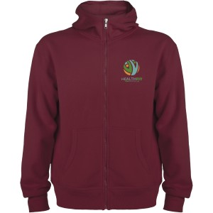 Montblanc unisex full zip hoodie, Garnet (Pullovers)