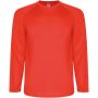 Montecarlo long sleeve kids sports t-shirt, Red