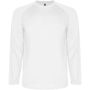 Montecarlo long sleeve kids sports t-shirt, White