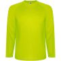 Montecarlo long sleeve men's sports t-shirt, Fluor Yellow