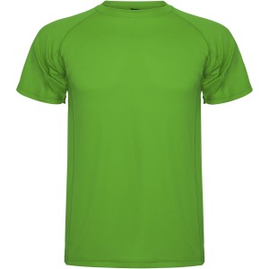 Montecarlo short sleeve men's sports t-shirt, Fern green