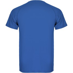 Montecarlo short sleeve men's sports t-shirt, Royal (T-shirt, mixed fiber, synthetic)