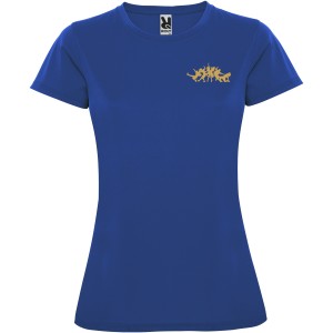 Montecarlo short sleeve women's sports t-shirt, Royal (T-shirt, mixed fiber, synthetic)