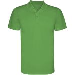 Monzha short sleeve kids sports polo, Green Fern (K04045D)