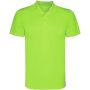 Monzha short sleeve kids sports polo, Lime / Green Lime