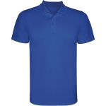 Monzha short sleeve men's sports polo, Royal (R04044T)