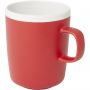 Lilio 310 ml ceramic mug, Red