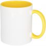 Pix sublimation colour pop mug, Yellow