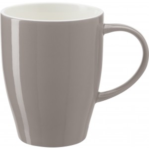 Porcelain mug Paula, grey (Mugs)
