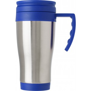 Stainless steel travel mug Dev, blue (Thermos)