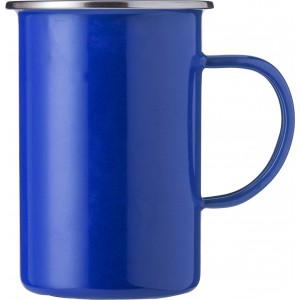 Enamel mug (550 ml) Ayden, blue (Mugs)