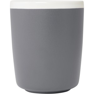 Lilio 310 ml ceramic mug, Grey (Mugs)