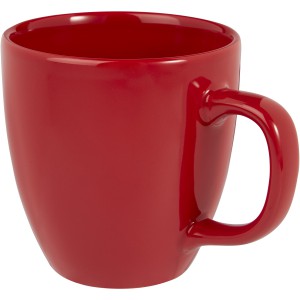 Moni 430 ml ceramic mug, Red (Mugs)