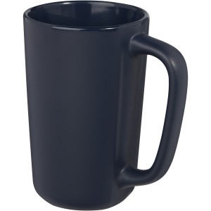 Perk 480 ml ceramic mug, Navy (Mugs)