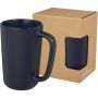 Perk 480 ml ceramic mug, Navy