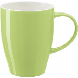 Porcelain mug Paula, light green (Mugs)