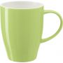 Porcelain mug Paula, light green