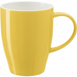 Porcelain mug Paula, yellow (Mugs)