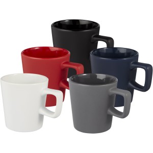 Ross 280 ml ceramic mug, Matt black (Mugs)
