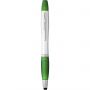 Nash stylus ballpoint pen and highlighter, Green