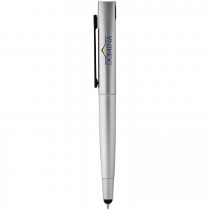 Naju stylus ballpoint pen with 4GB flash drive, Silver (Pendrives)