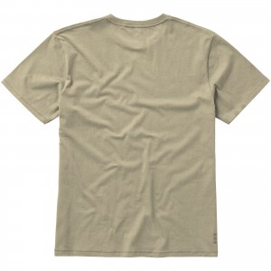 Nanaimo short sleeve men's t-shirt, Khaki (T-shirt, 90-100% cotton)