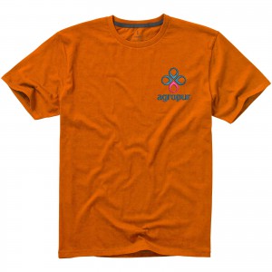 Nanaimo short sleeve men's t-shirt, Orange (T-shirt, 90-100% cotton)