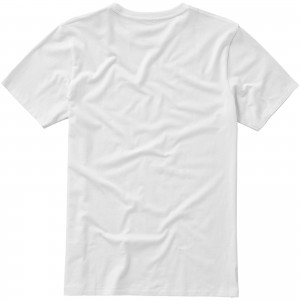 Nanaimo short sleeve men's t-shirt, White (T-shirt, 90-100% cotton)