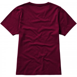 Nanaimo short sleeve women's T-shirt, Burgundy (T-shirt, 90-100% cotton)