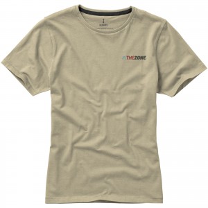 Nanaimo short sleeve women's T-shirt, Khaki (T-shirt, 90-100% cotton)