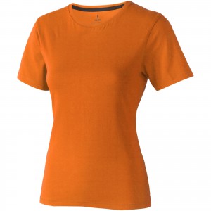 Nanaimo short sleeve women's T-shirt, Orange (T-shirt, 90-100% cotton)