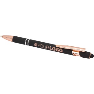 Nanna ballpoint pen with rose gold finish (black ink), Solid (Metallic pen)