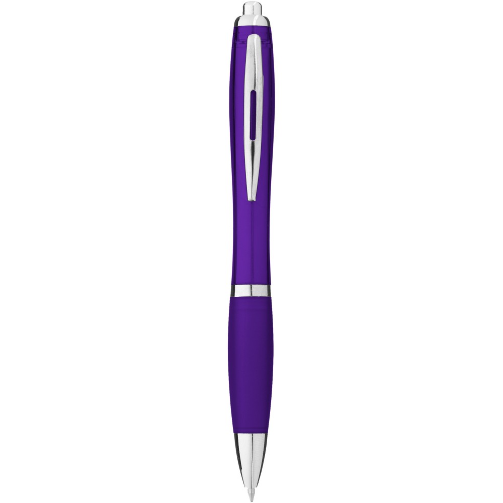 Nash ballpoint pen, purple, 14 x d 1,3 cm (Plastic ballpen