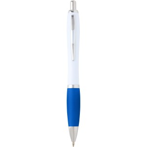 Nash recycled plastic ballpoint pen (blue ink), Aqua