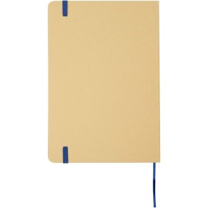 Nelida A5 recycled cardboard hard cover notebook, Ocean blue (Notebooks)